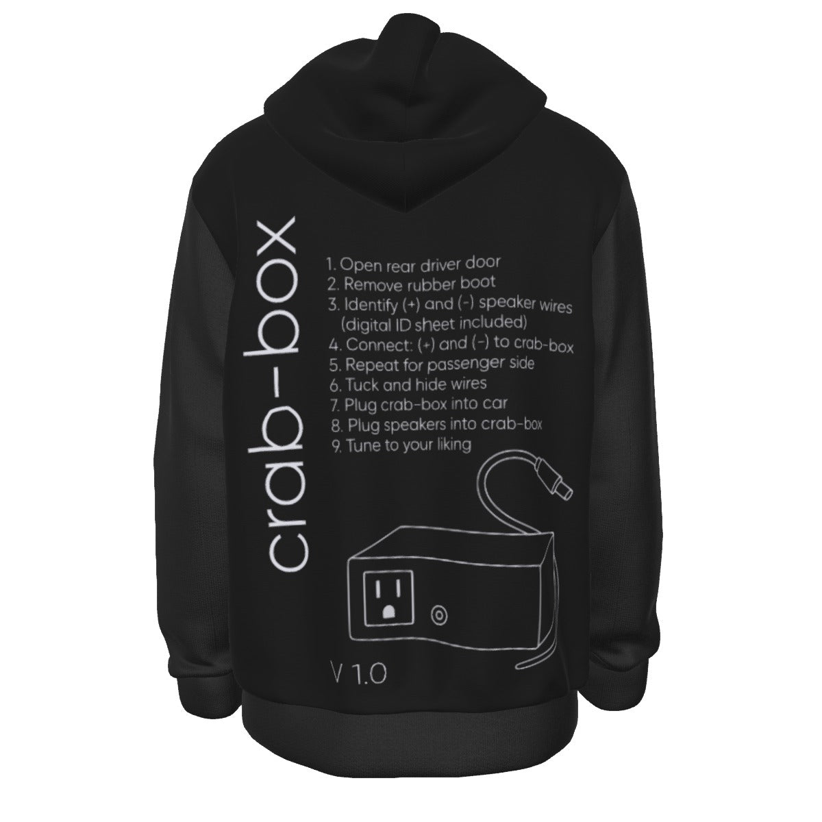 ca(r)paX hoodie - Founder's Edition (black)